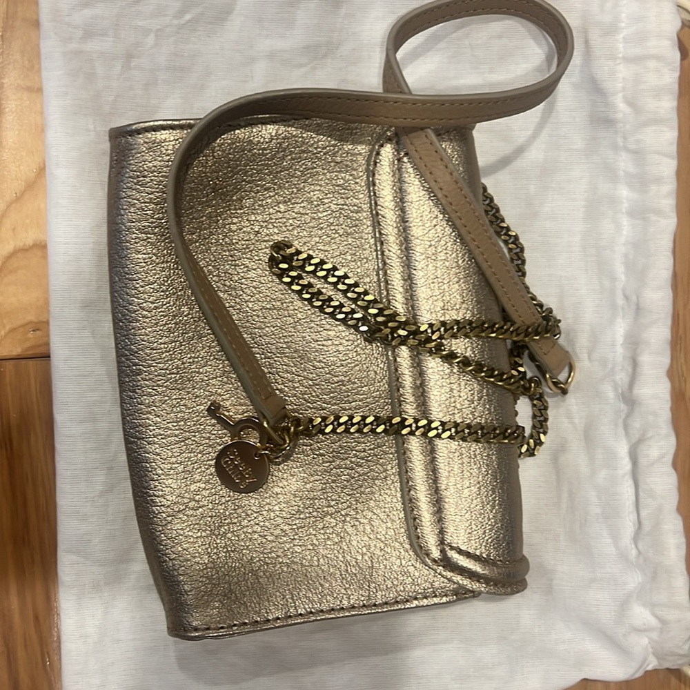 See By Chloe Taupe Crossbody Bag with Gold Hardware - Picture 5 of 9